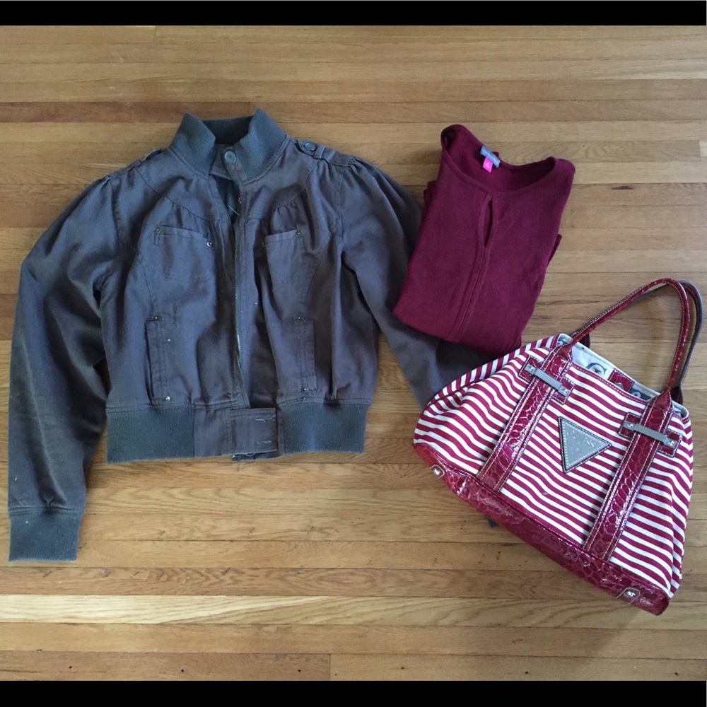 Green Bomber Jacket